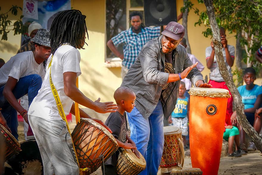 Drums, Festival, African, People, Kid, Child, Music, Instrument, Sound, Play, Loud