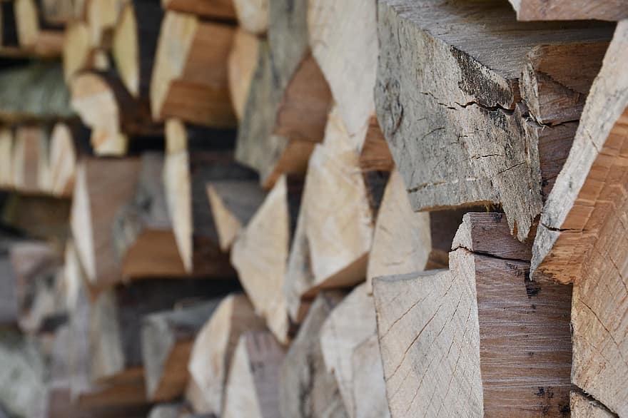 hout, brandhout, stapel, houten stapel, stack, stapel hout, gehakt hout, detailopname