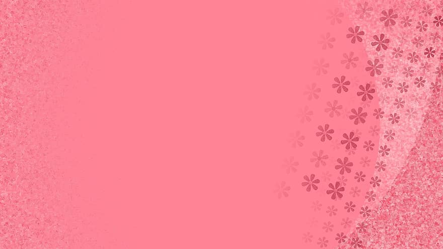 Pink Background, Floral Pattern, Pink Wallpaper, Copy Space, Wallpaper, Decor Backdrop, Design, Art, Scrapbooking, Decoration, backgrounds