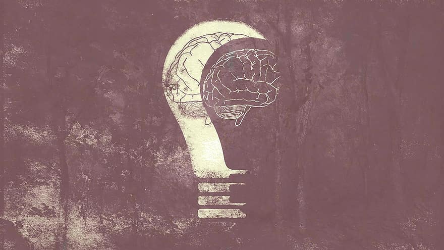 мозък, ум, начин на мислене, умствен, психология, заден план, фон, копие пространство, драматичен, емоционален, тъмен