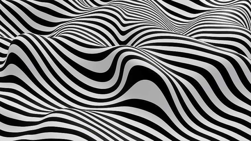 оптична илюзия, вълнообразни линии, хипнотичен, заден план, тапети, Психоделичен фон, изкривяване, Трипи фон, абстрактен, модел, фона