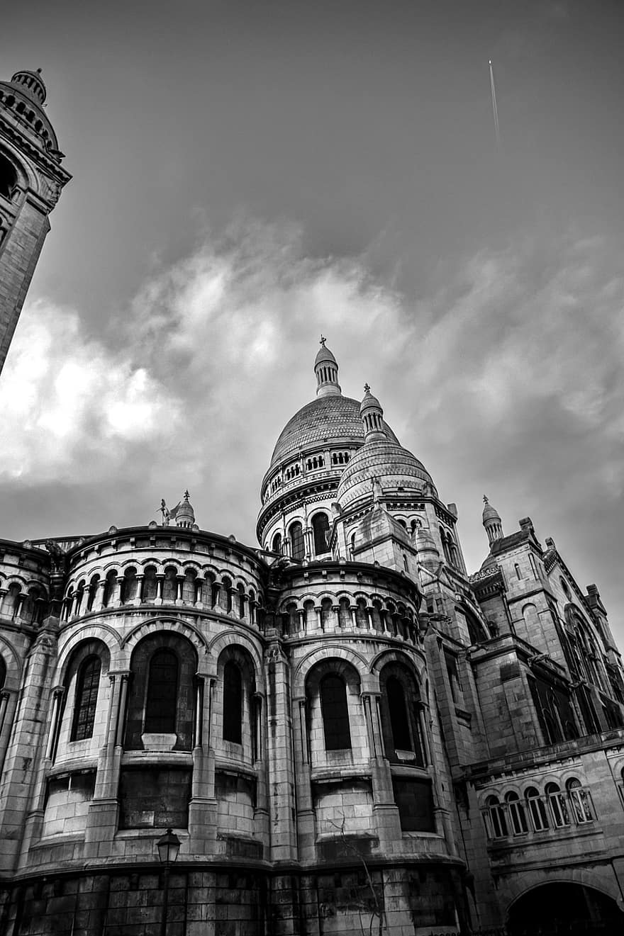 bazilică, monument, Paris
