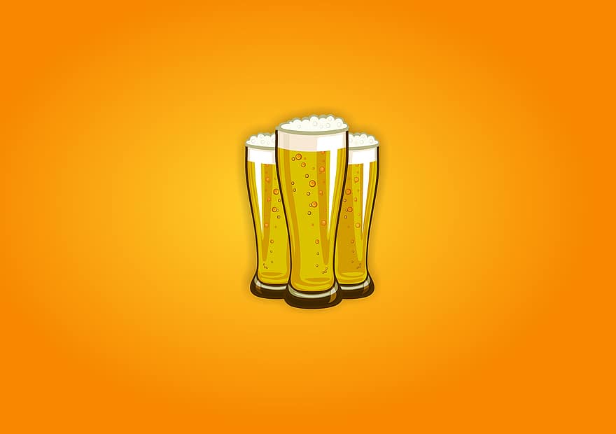 bier, drinken, glas, alcohol, alcoholische drank, drank, verfrissing, ale, amber, schuim