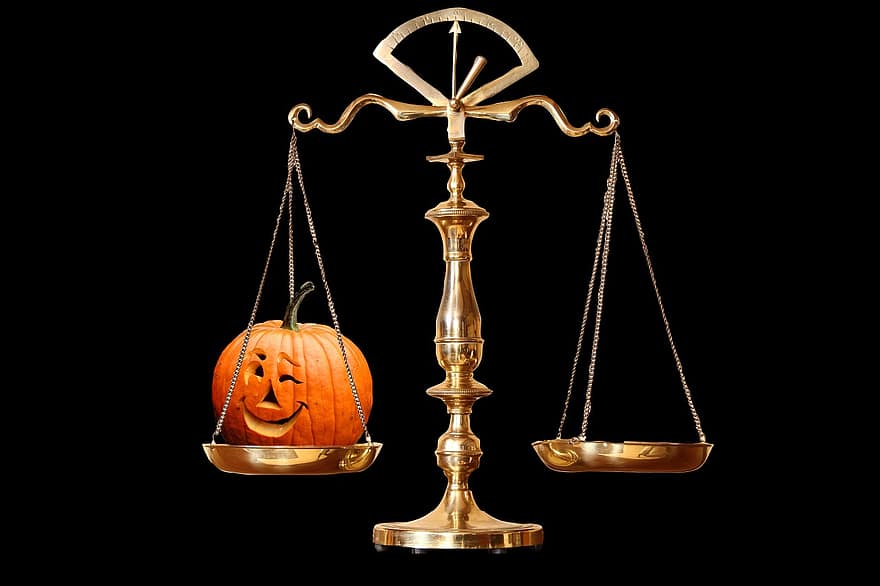 Llei, Halloween, Capa de Halloween, escala, carbassa