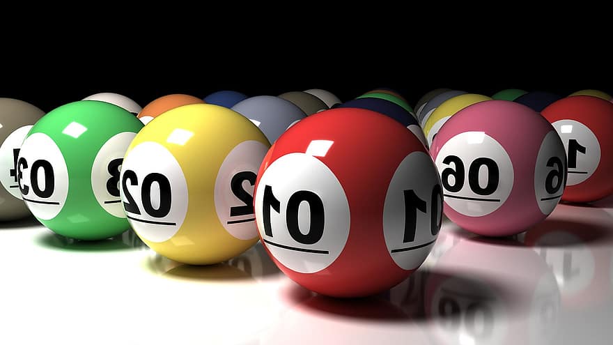 míče, loterie, Losování ceny, hra, čísla, koule, 3d