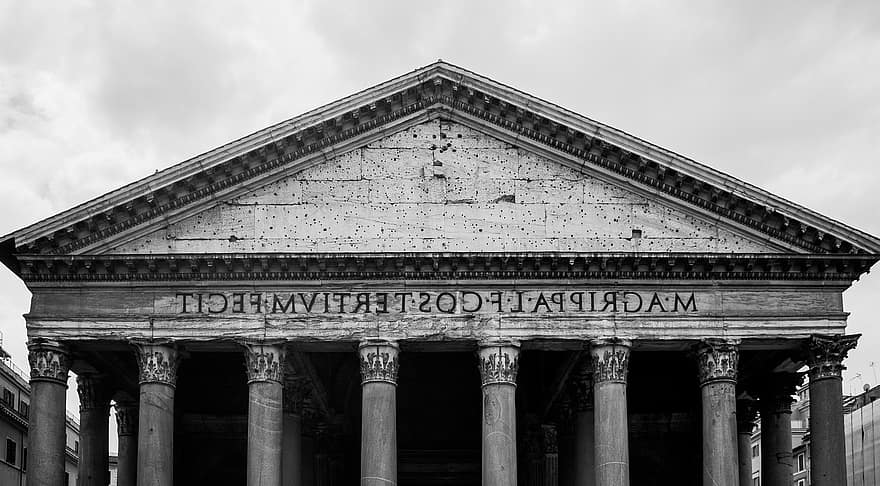Rome, Pantheon, Italy, Church, Dome, Tomb, Columns, Antique, Ancient, Tourism, To Travel