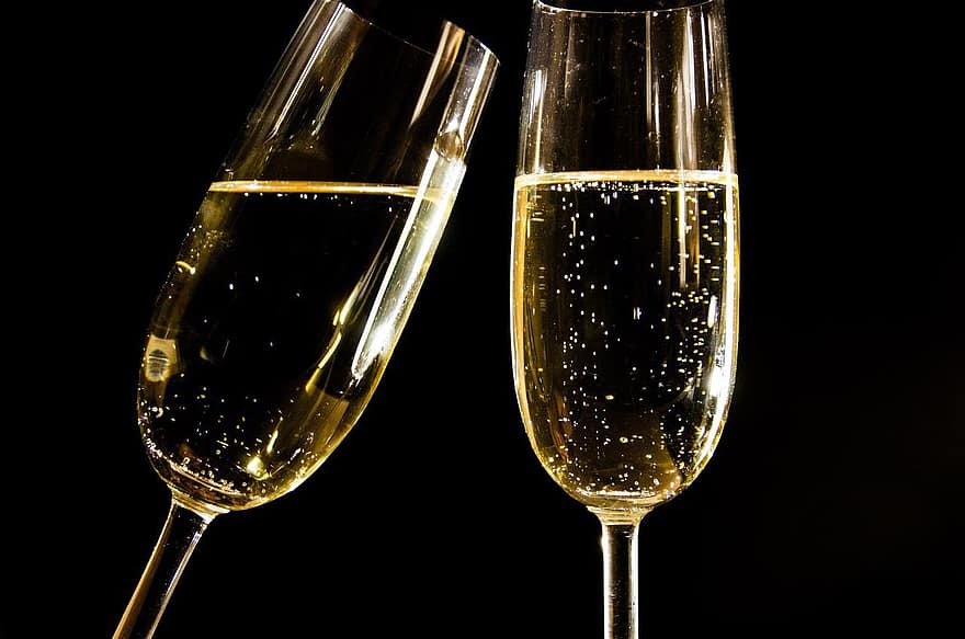 игристое вино, Дата рождения, вечеринка, отпуск, сюрприз, свадьба, праздник, алкоголь, шампанское, стакан для питья, жидкость