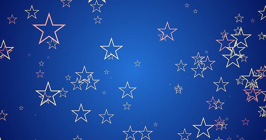 النجوم ، مليء بالنجوم ، نمط ، الأشكال ، خلفية ، التصميم ، سماء ، تأثير ، نبذة مختصرة ، الملخص الأزرق ، النجوم الزرقاء