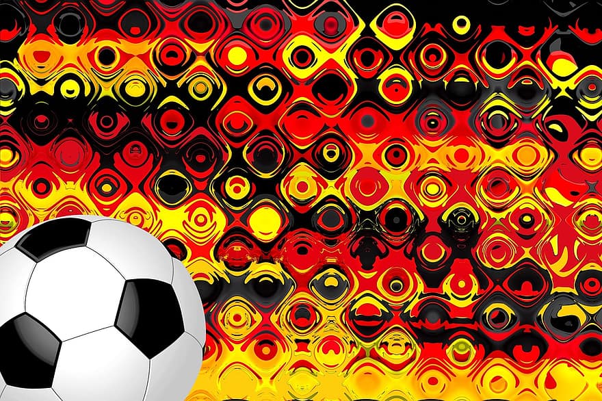 futball, Németország, világbajnokság, nemzeti színek, fekete vörös arany, labdarúgó-tartozék, landesfarben, világbajnok Németország