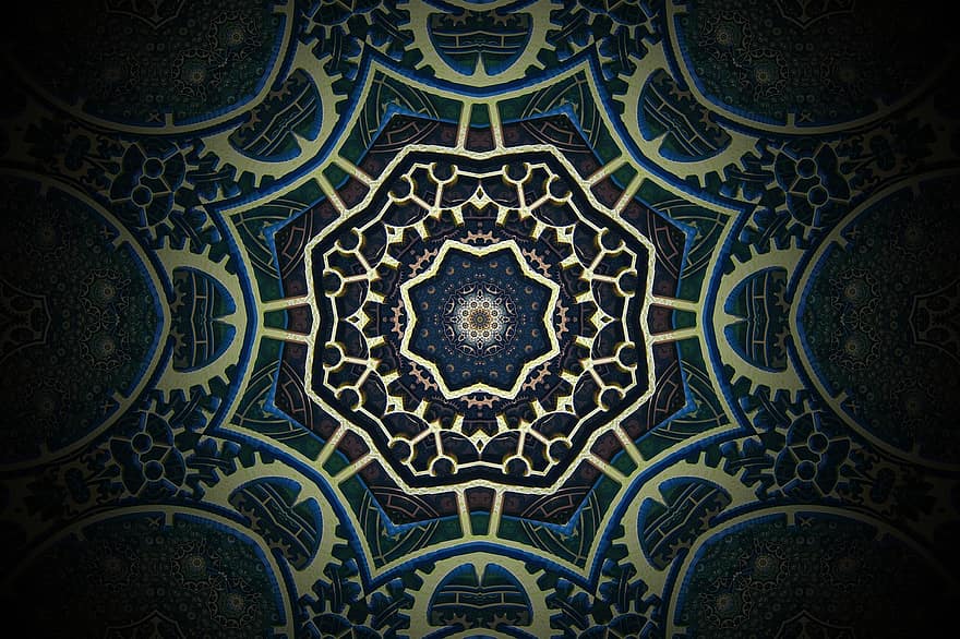 Mandala, Ornament, Hintergrund, Tapete, Muster, Rosette, Dekor, dekorativ, symmetrisch, Design, Textur