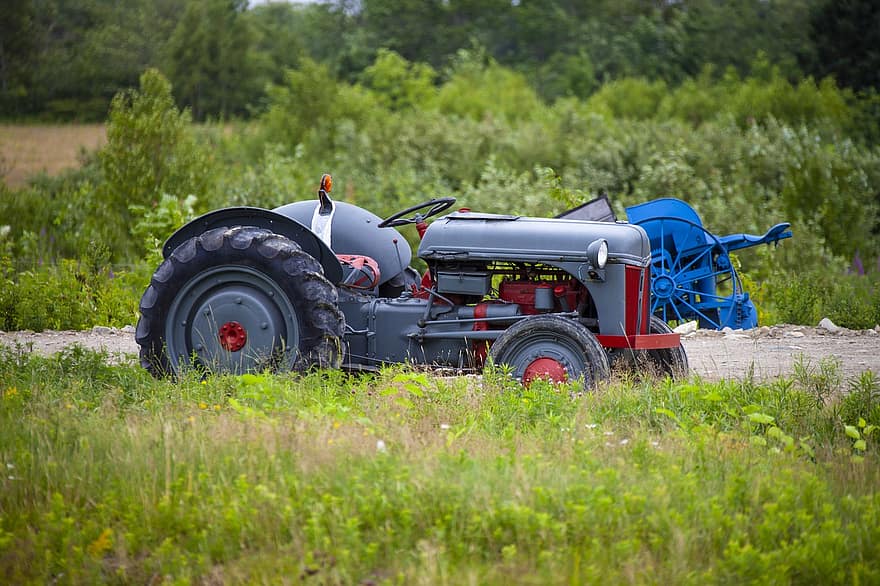 Farm, Tractor, Farming, Machine, Rural, Countryside