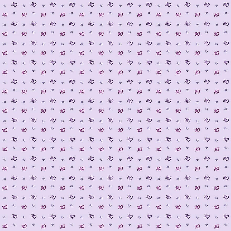 Pattern, Heart, Pink, Violet, Heart Pattern, Background, Background Pattern, Pattern Background, Seamless Pattern, Photoshop
