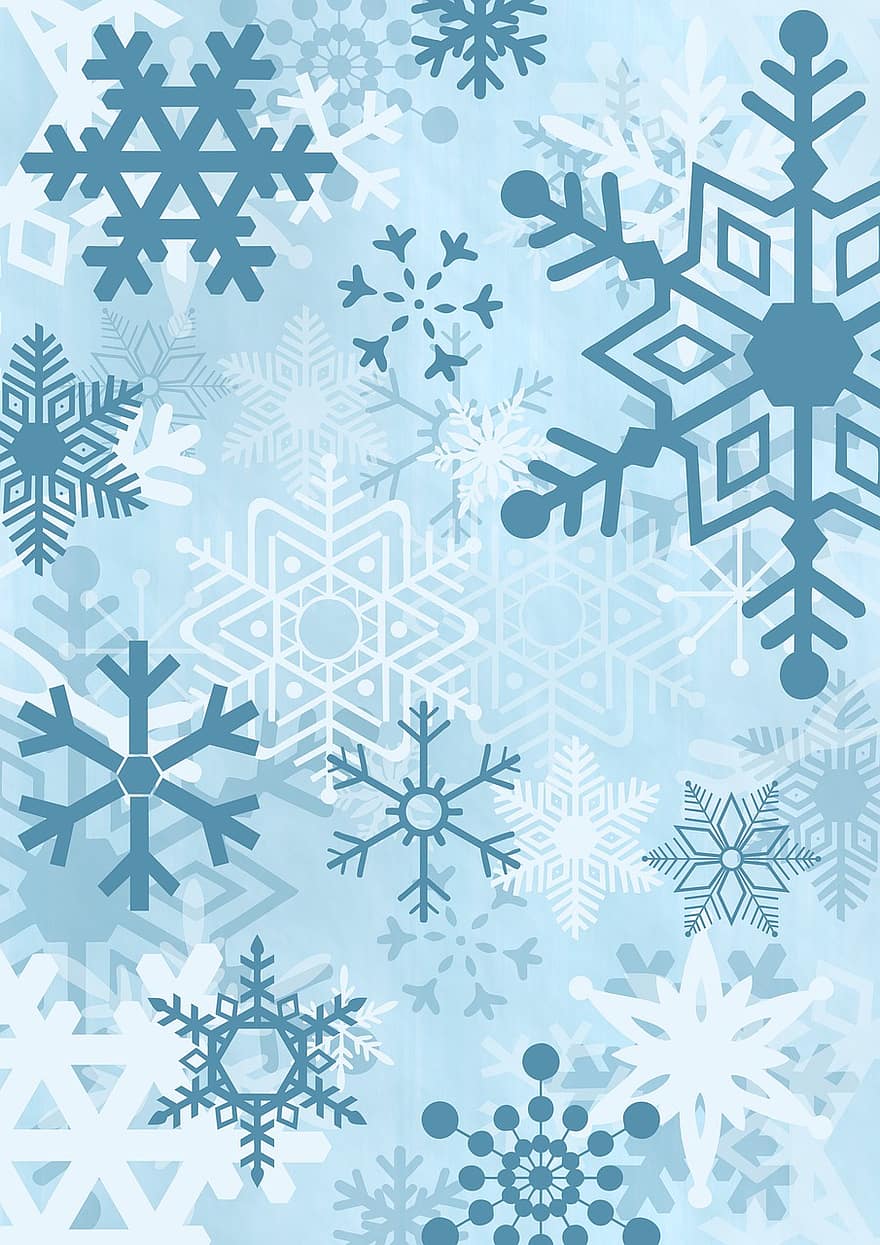Crystal, Winter, Digital, Background