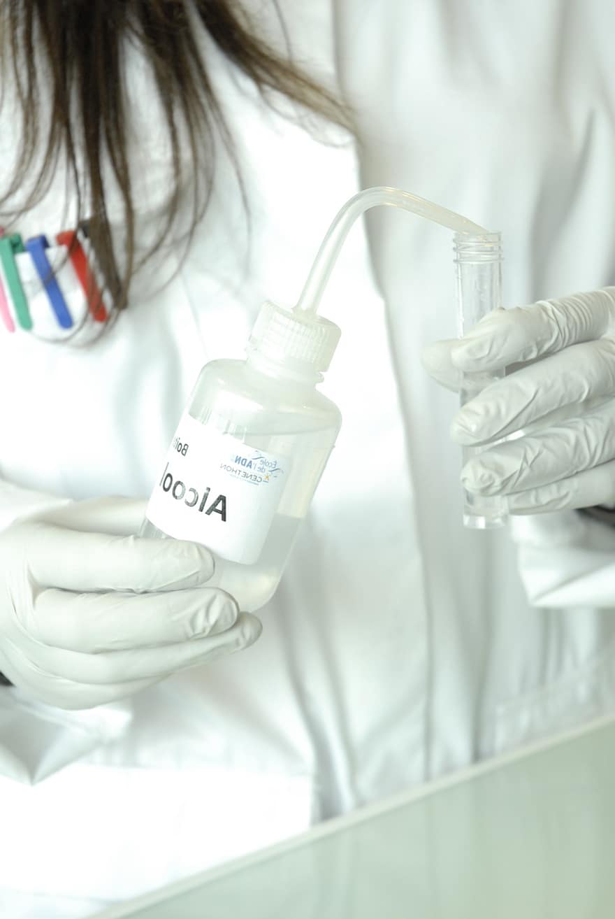 DNA-extractie, tuba, proefneming