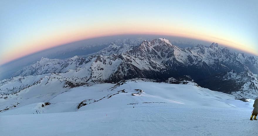 Mountains, Climbing, The Caucasus, Mountaineering, Camping, Travel, Elbrus, Climber