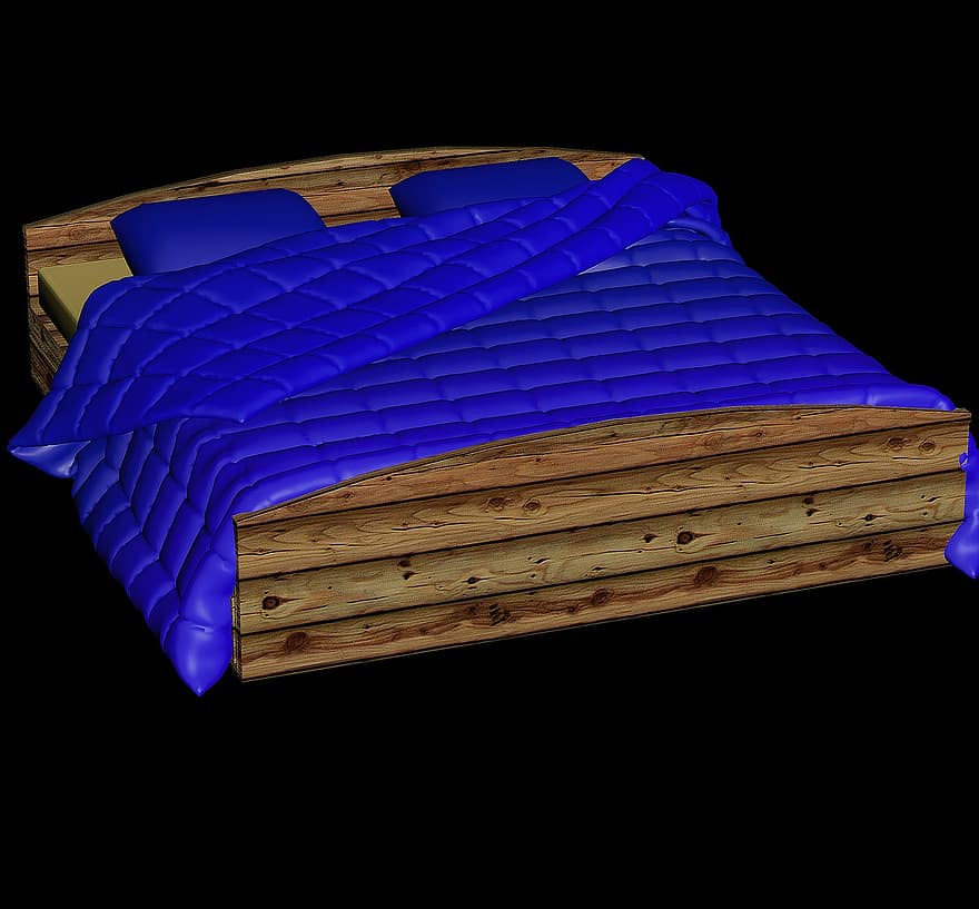 Bed, Pillow, Blanket, Place To Sleep, Sleep, Concerns, Good Night, Cozy, Accommodation, Relax, Rustic
