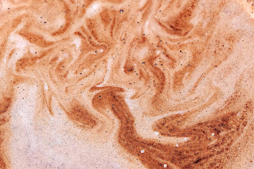 Coffee, Foam, Morning, Lactic, Cup, Drink, Milk, backgrounds, abstract, close-up, pattern