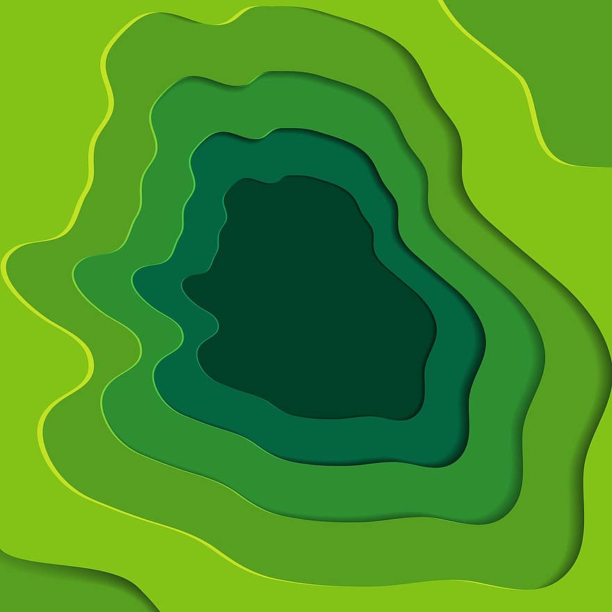 fundal, verde, a taia, natură, frunze, textură, desktop-, ecologic, hârtie, abstract