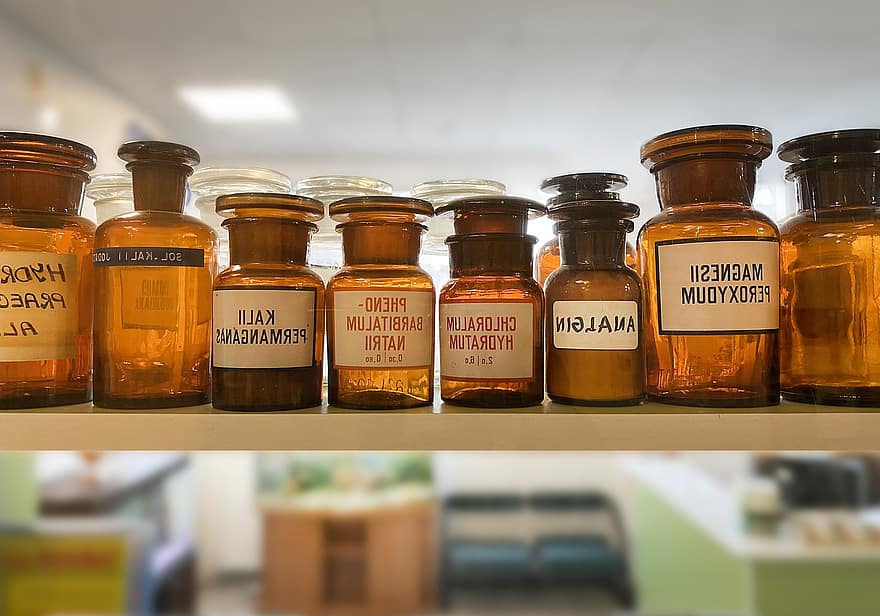 Medicine, Medical, Healthcare, Bottle, Pills, Drugs, Pharmacy, Hospital, Clinic, Vintage, Retro