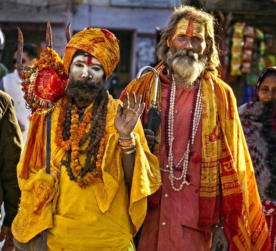 priesters, religie, Nepal