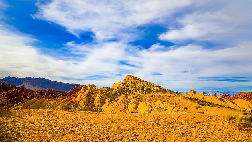 landskap, ørken, natur, mål, scenisk, dal, tørt land, parkere, state park, Valley of Fire State Park, Nevada