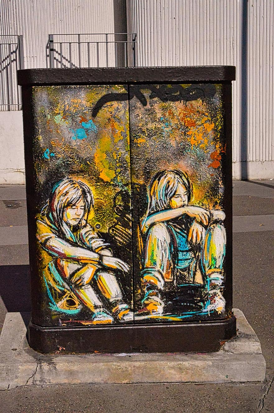 graffiti, urban kunst, gadekunst, kunst, by-