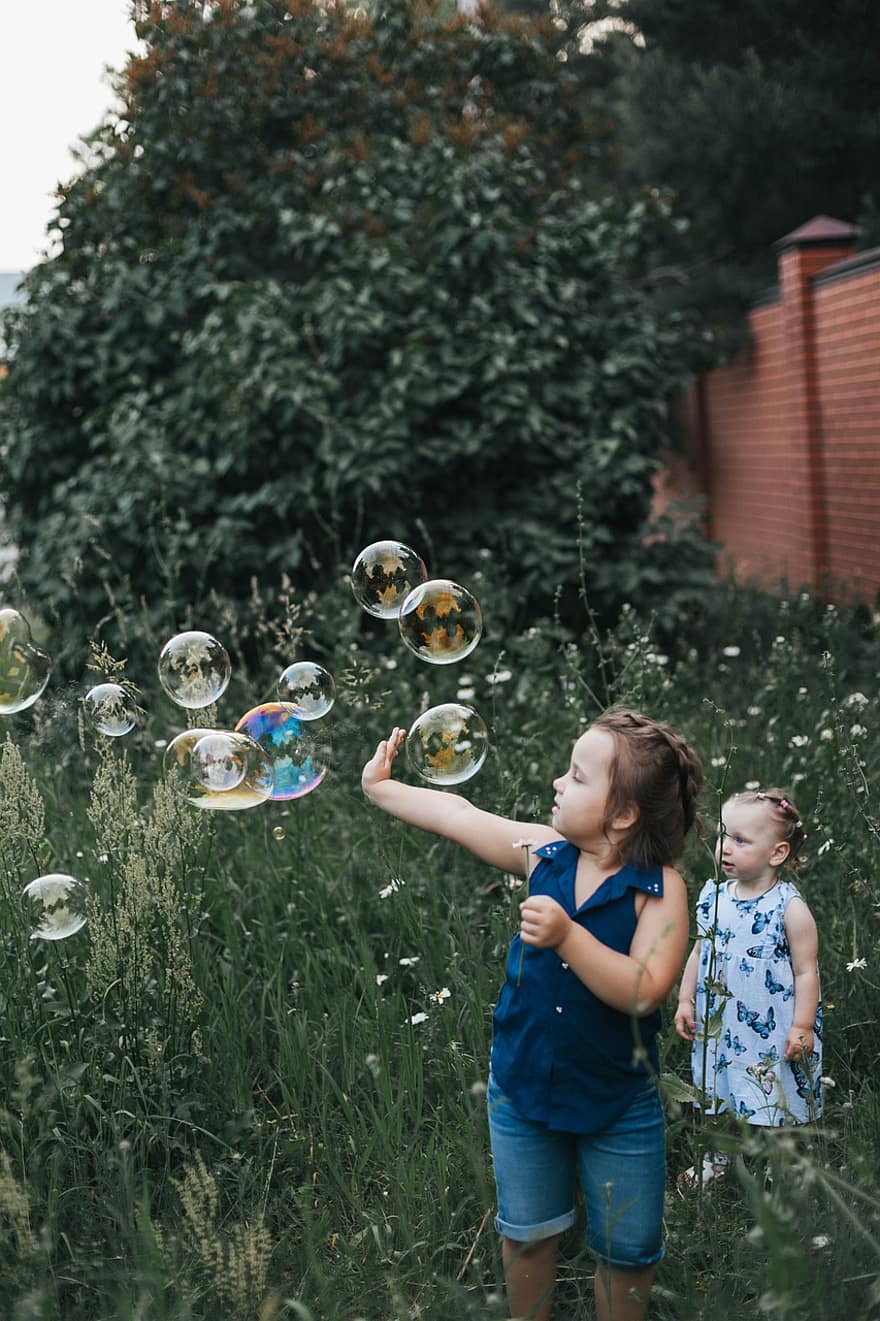 zeepbellen, bubbels