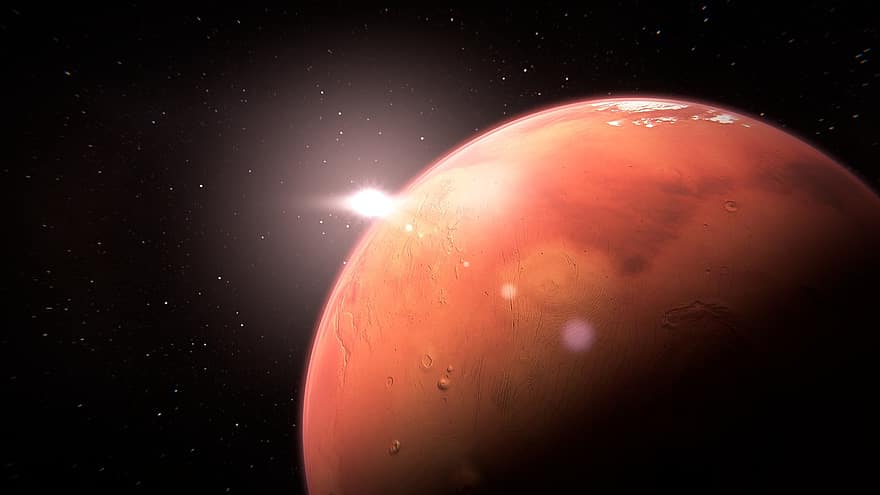 ดาวอังคาร, ช่องว่าง, ดาวเคราะห์, นาซา, ดาวเคราะห์สีแดง, ปล่องภูเขาไฟ, นิยายวิทยาศาสตร์