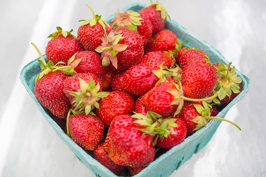 Strawberries, Red, Organic, Fresh, Fruit, Sweet, Food, Delicious, Vitamins, Eat, Ripe