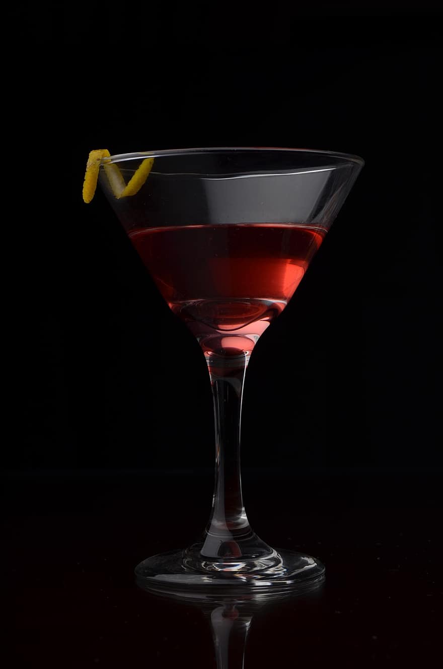 Martini, alkohol, koktejl, napít se, mocktail, nápojová sklenice, detail, kapalný, jeden objekt, bar, pití zařízení