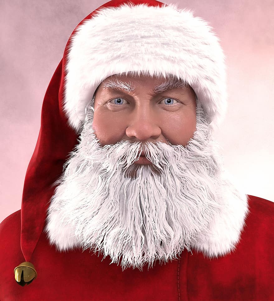Santa Claus, Christmas, Christmas Eve, Advent, Bart, December