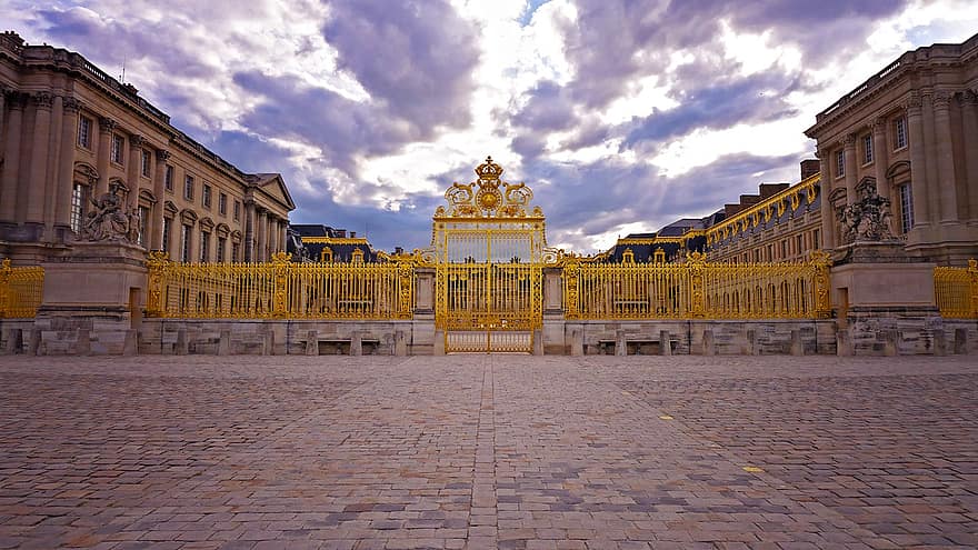 Versailles, linna, palatsi, Historiallinen sivusto, arkkitehtuuri