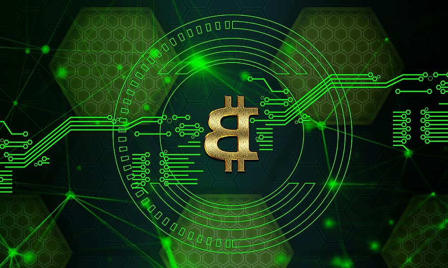 Bitcoin, blockchain, kryptovaluta, valuta, penger, krypto, finansiere, finansiell, virksomhet, mynt, teknologi