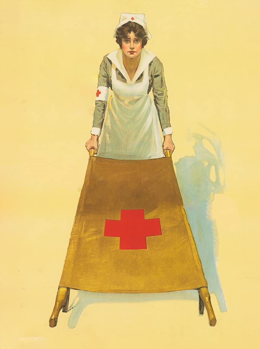медсестра, носилки, пандемия, вирус, COVID-19, коронавирус, 2020, война, медик, стресс, усталый