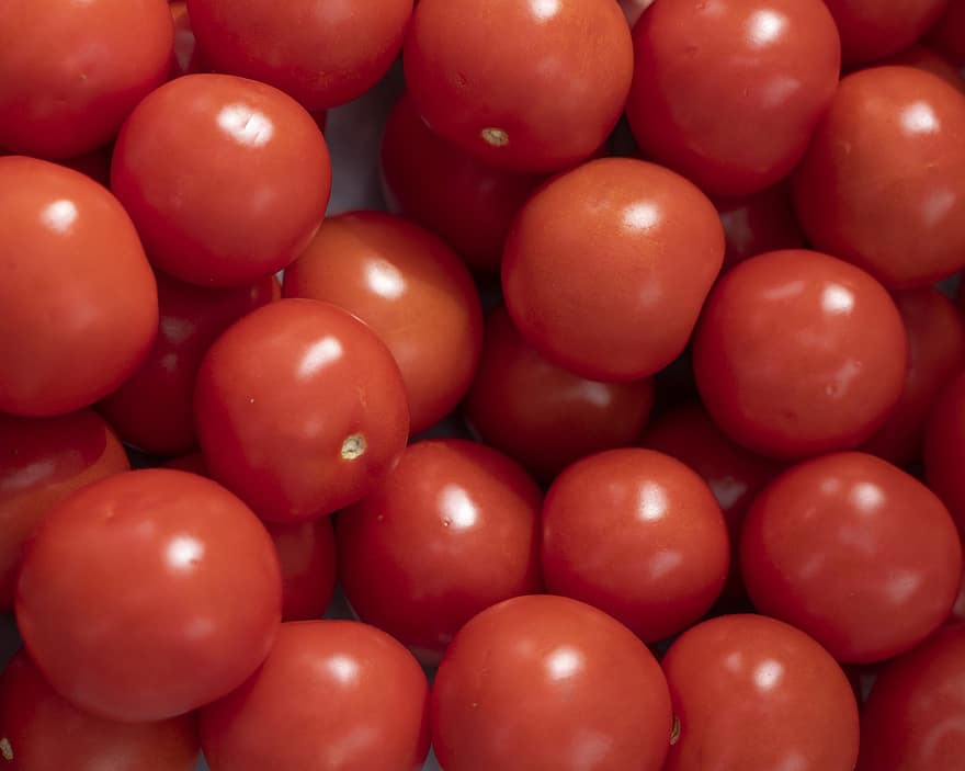 buah, tomat ceri, organik, sehat, bahan, panen, tomat, matang, makanan, segar, pasar