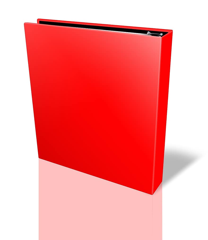 Folder, Binder, Office, Document, 3d, Business, Paperwork