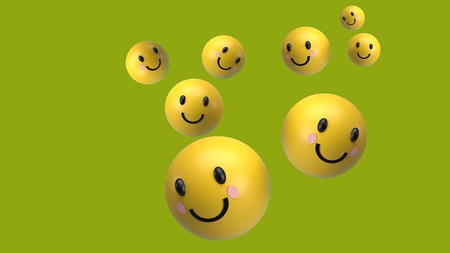 Smiley, Emoji, Happy, Smile, Emotion, Expression, Digital Art, Digital Artwork