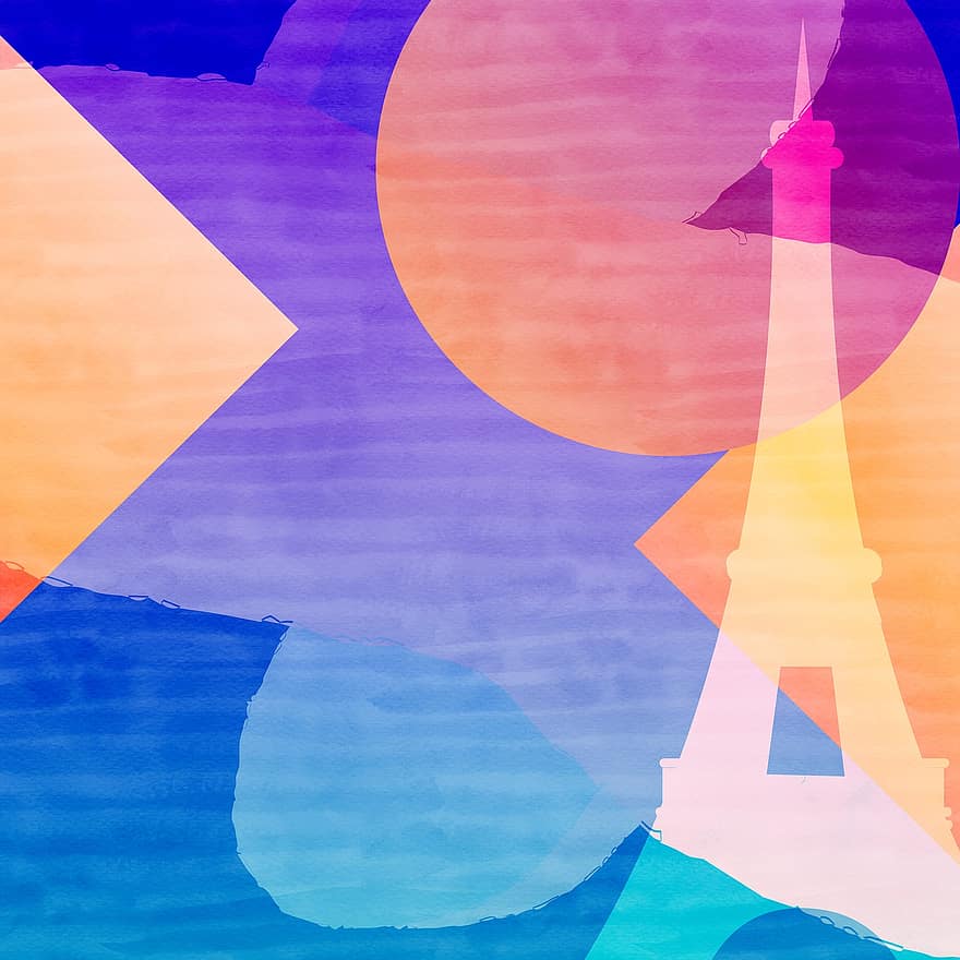 Eiffelova věž, vzor, digitální papír, abstraktní, digitální scrapbooking, scrapbooking, vinobraní, papír, šablona, retro, dekorace