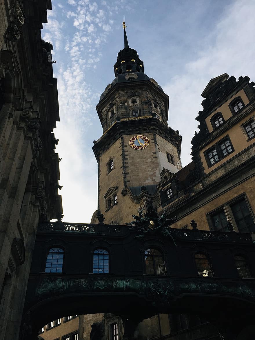 pastatas, katedra, šventykla, Dresden