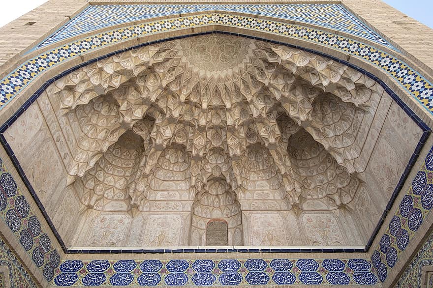 мечеть ага бозорг, Іран, архітектура, мечеть, Кашан, провінція Ісфахан, іранська архітектура, туристична пам'ятка