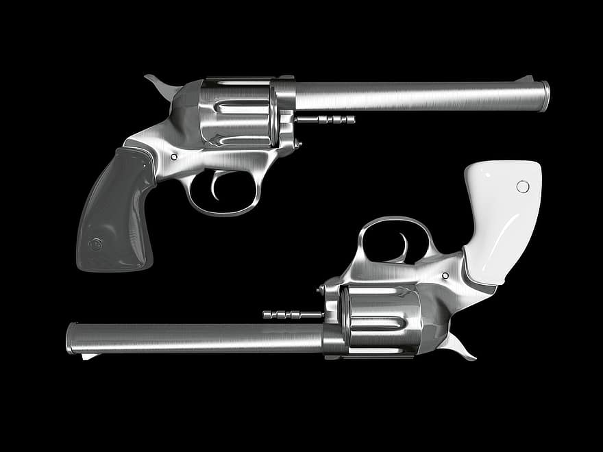 csikó, revolver, pisztoly, kézi fegyver