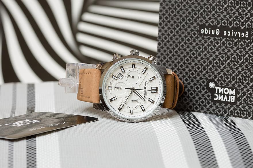 đồng hồ đeo tay, thời gian, Mont Blanc, giờ, phút, đồng hồ, phụ kiện, thời trang, nhà thiết kế, sang trọng, cận cảnh