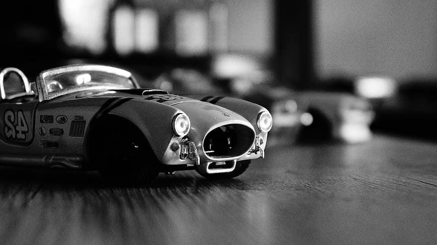 Shelby Cobra, carro, Carrinhos, miniatures, mustang, Photos Preto E Branco, Coleção, Colecionar, Colecionadores, Madère, Serpent Shelby
