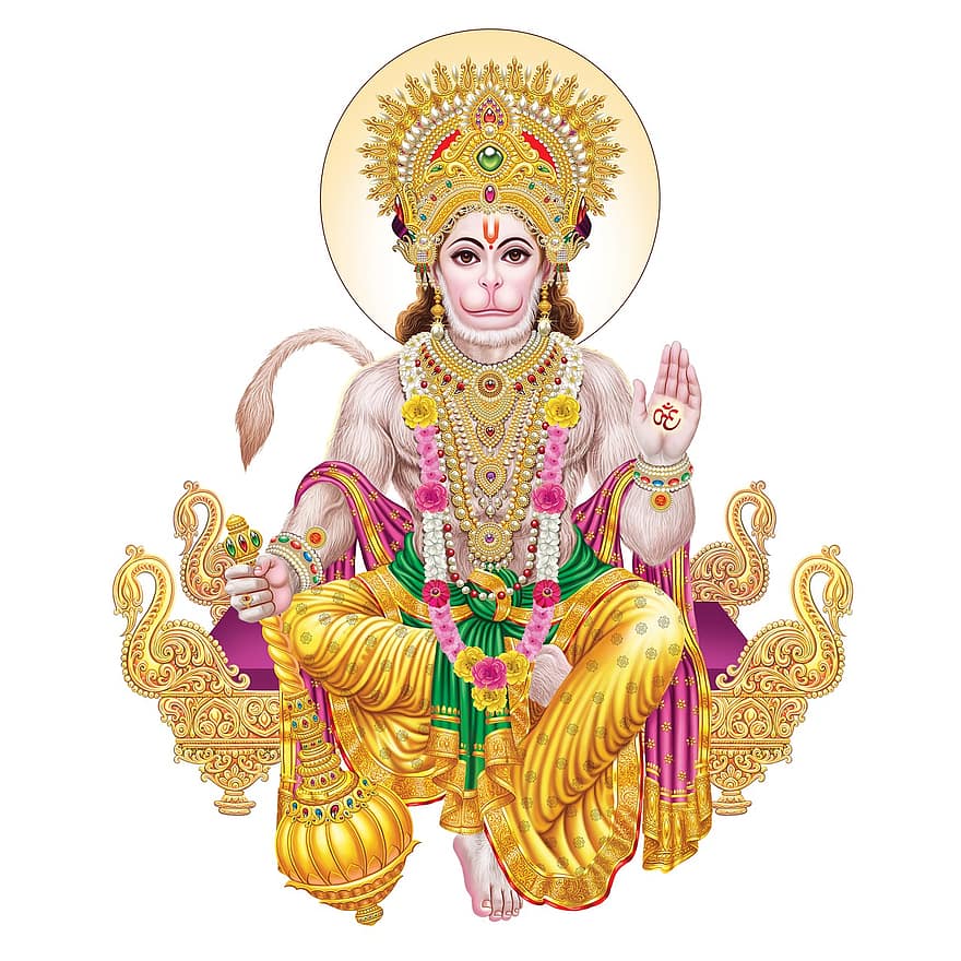 hanuman, Allah, Hindu, Tanrı, hint tanrısı, Hint Mitolojisi, mitoloji, Kral, Lord Hanuman, Hint Tanrısı Hanuman, Hinduizm