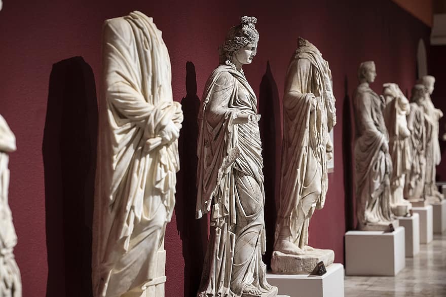 patung, seni, Roma, Renaisans, Yunani, kerajinan, pembuatan, museum, mitologi, agama, kuno