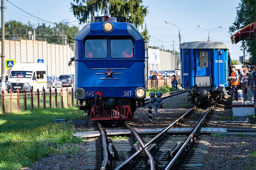 children's railway, trains, kratovo, transportation, railroad track, mode of transport, travel, speed, land vehicle, traffic, locomotive