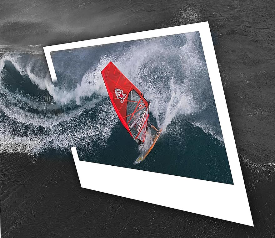 Frame, Photo, 3d, Picture Frame, Photography, Digital, Image, Frame Blasted, Surf, Water, Sea