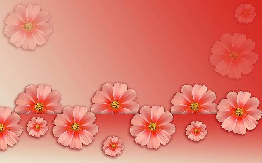 バックグラウンド、テクスチャ、背景の花、ピンク