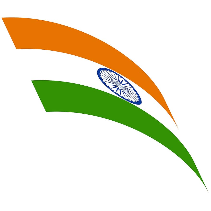 indisk flagga, flagga, indien, nationell, Land, nation, india flagga, republik, oberoende, baner, augusti