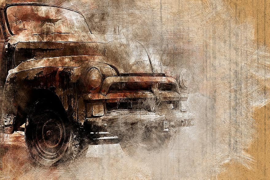 Oldtimer, mașină, epocă, vehicul, transport, clasic, auto, antic, nostalgie, american, camion